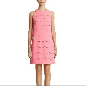 WHBM Scallop Dress-Pink-Size 10